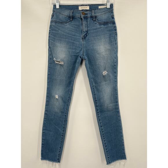 PacSun high rise ankle distressed jeggins size 27 - Picture 1 of 7